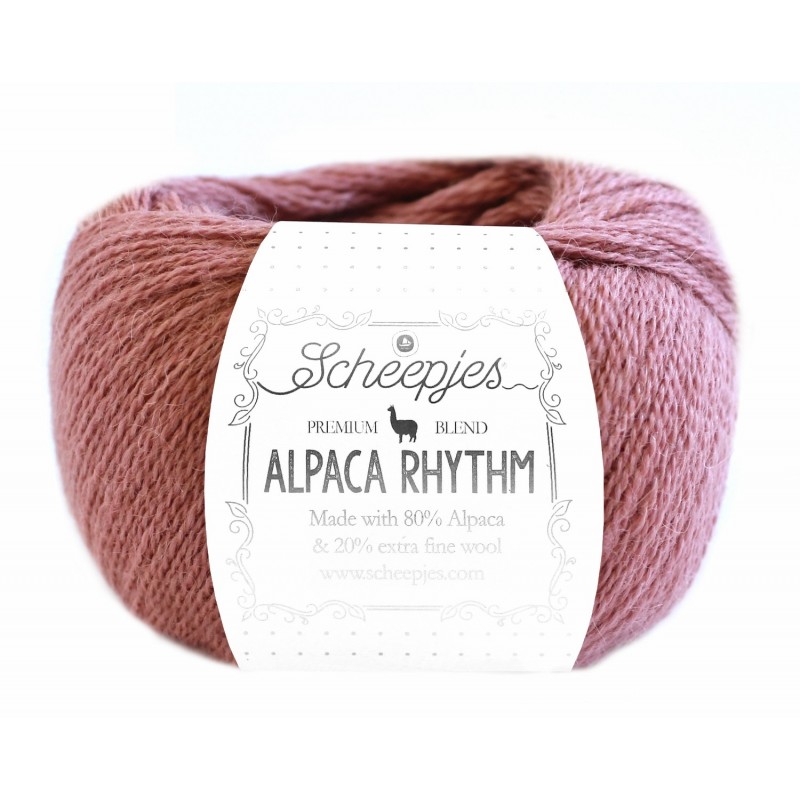 Scheepjes Alpaca Rhythm 653 - Foxtrot old pink - buy online at Bizz...