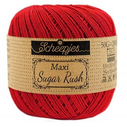 Scheepjes Maxi Sugar Rush 722 Red